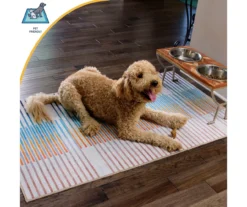 My Magic Carpet Dardon Gray Scallop-Border Washable Runner Rug, (2.5' X 7') 15 My Magic Carpet Dardon Gray Scallop-Border Washable Runner Rug, (2.5' X 7') -Cuisinart Store 810615375 A4 7