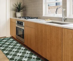 My Magic Carpet Dula Dark Sage Green Circle Washable Runner Rug, (2.5' X 7') -Cuisinart Store 810615391 A4 8