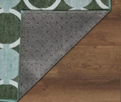 My Magic Carpet Dula Dark Sage Green Circle Washable Runner Rug, (2.5' X 7') -Cuisinart Store 810615391 A5 4