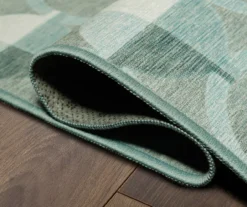 My Magic Carpet Dula Light Sage Green Circle Washable Runner Rug, (2.5' X 7') -Cuisinart Store 810615394 A8 3