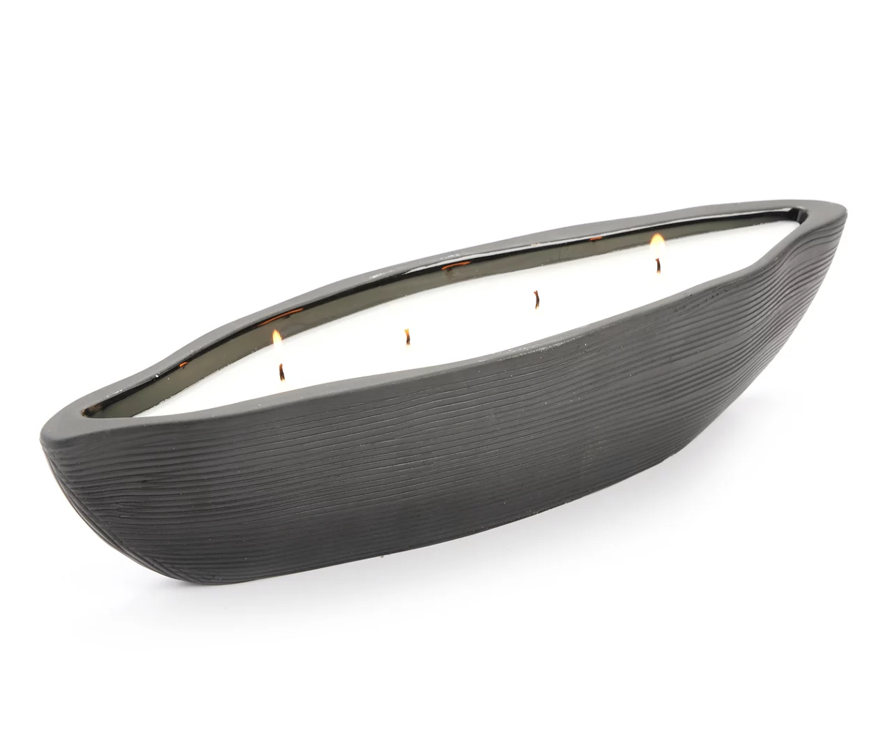 Homeward Sandalwood Fig 4-Wick Ceramic Boat Candle, 27 Oz. 2 Homeward Sandalwood Fig 4-Wick Ceramic Boat Candle, 27 Oz. - Image 2