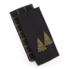 Festive Gathering Black & Gold Trees 2-Piece Kitchen Towel Set