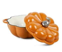 Pumpkin Enameled Cast Iron Dutch Oven, 1.8 Qt. -Cuisinart Store 810616125 A0 3