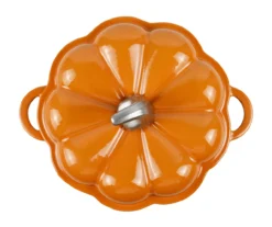 Pumpkin Enameled Cast Iron Dutch Oven, 1.8 Qt. -Cuisinart Store 810616125 A4 4