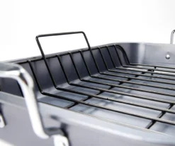 20" Heavy Duty Roaster Pan With Rack -Cuisinart Store 810619184 A8 3