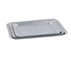 Silver 3-Piece Cookie Sheet Set 5 Silver 3-Piece Cookie Sheet Set -Cuisinart Store 810619187 A0 1