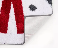 Red & Gray Snowman Toilet Topper & Contour Rug Set -Cuisinart Store 810619329 A8 2