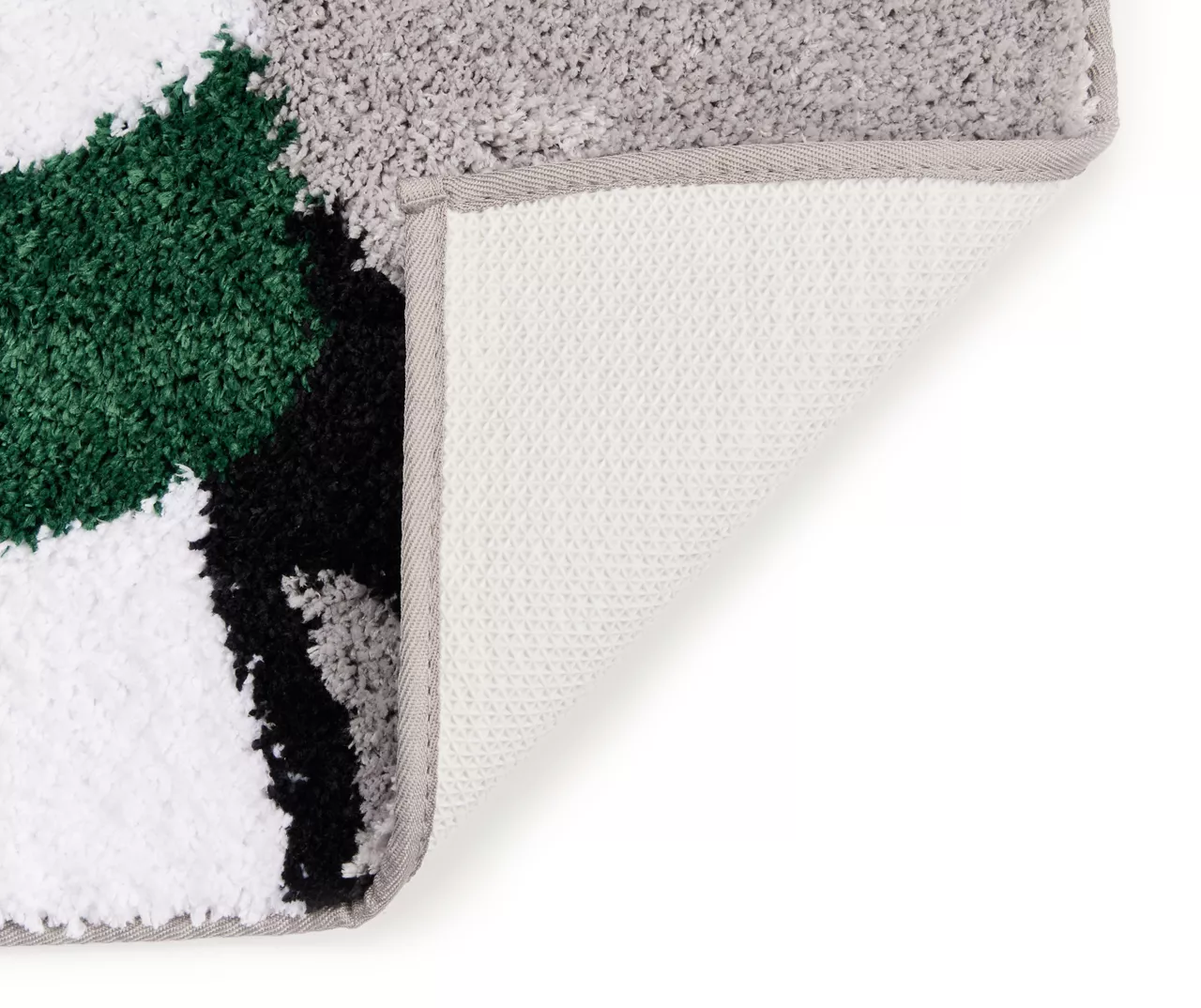 Santa's Workshop Gray & Green Penguin Bath Rug 3 Santa's Workshop Gray & Green Penguin Bath Rug - Image 3