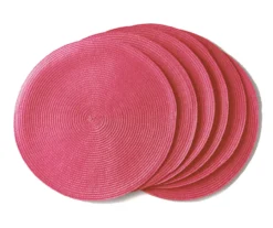 Weave-Texture Round Placemats, 6-Pack 11 Weave-Texture Round Placemats, 6-Pack -Cuisinart Store 810619878 A0 1