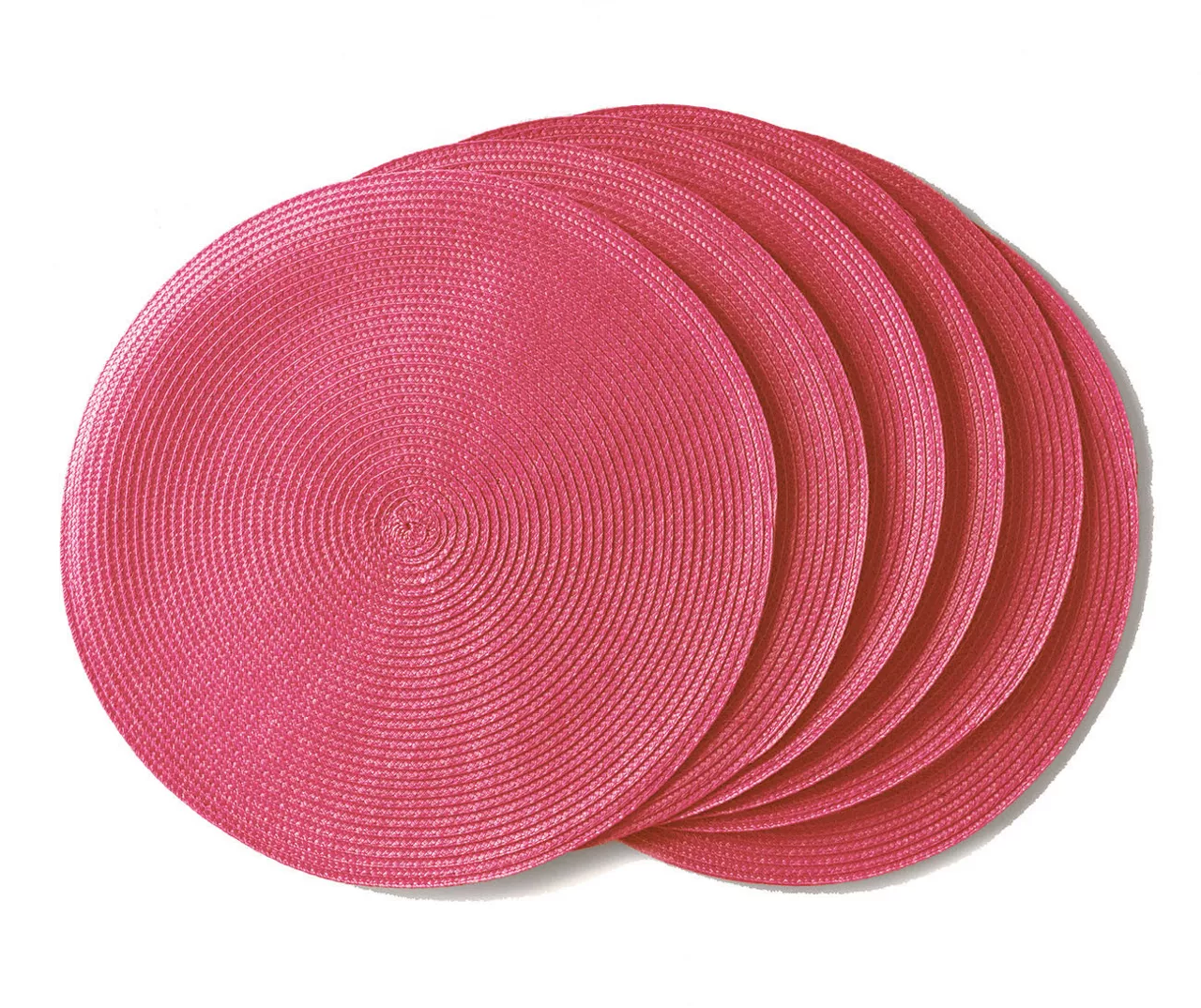 Weave-Texture Round Placemats, 6-Pack 3 Weave-Texture Round Placemats, 6-Pack - Image 3