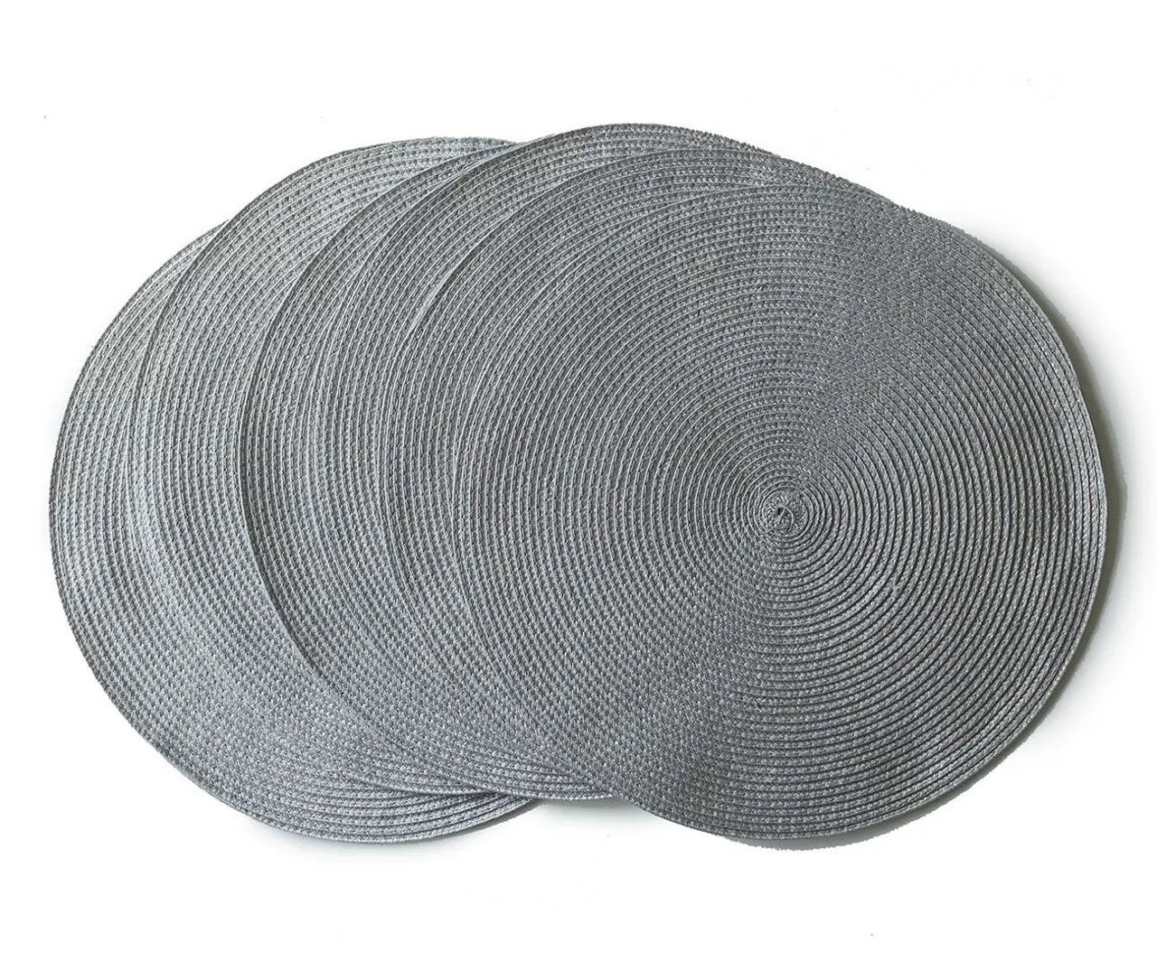 Weave-Texture Round Placemats, 6-Pack 5 Weave-Texture Round Placemats, 6-Pack - Image 5