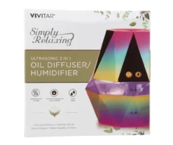 Ultrasonic 2-in-1 10-Ounce Oil Diffuser & Humidifier