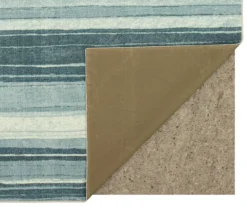 Rainbow Blue Stripe Runner Rug, (2' X 8') -Cuisinart Store 810620453 A8 2