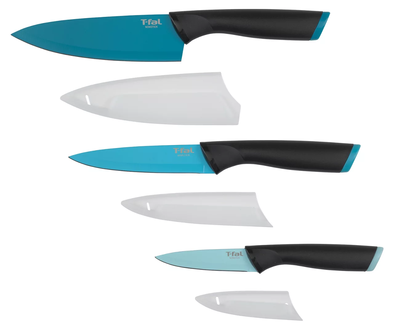 Blue 3-Piece Utility Knife Set 2 Blue 3-Piece Utility Knife Set - Image 2