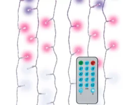 Glow-Up Music Sync LED Curtain Light Set, (3.5' X 5') -Cuisinart Store 810621577 A0 3