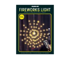 Glow-Up Warm White LED Firework Light With Remote -Cuisinart Store 810621602 P0