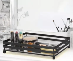 Brookstone 2-Bar Mirrored Vanity Tray -Cuisinart Store 810625044 B0 2