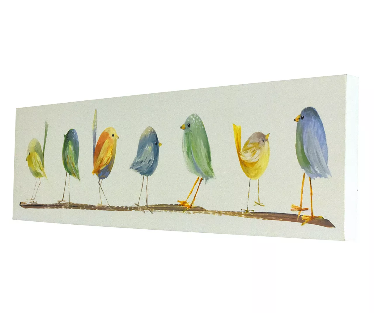 Birds On A Wire Wall Art, (7" X 24") 2 Birds On A Wire Wall Art, (7" X 24") - Image 2