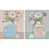 Laundry Bouquet 2-Piece Art Canvas, Set, (9" X 10")