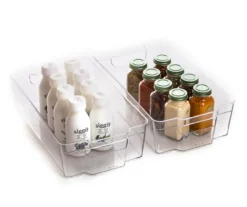 Bino Clear Stacker Storage Bins, 2-Pack 11 Bino Clear Stacker Storage Bins, 2-Pack -Cuisinart Store 810651132 A0 2
