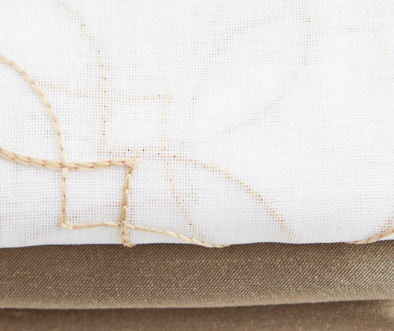 Waylon Taupe Lattice Sheer 4-Piece Curtain Panel Set 2 Waylon Taupe Lattice Sheer 4-Piece Curtain Panel Set - Image 2