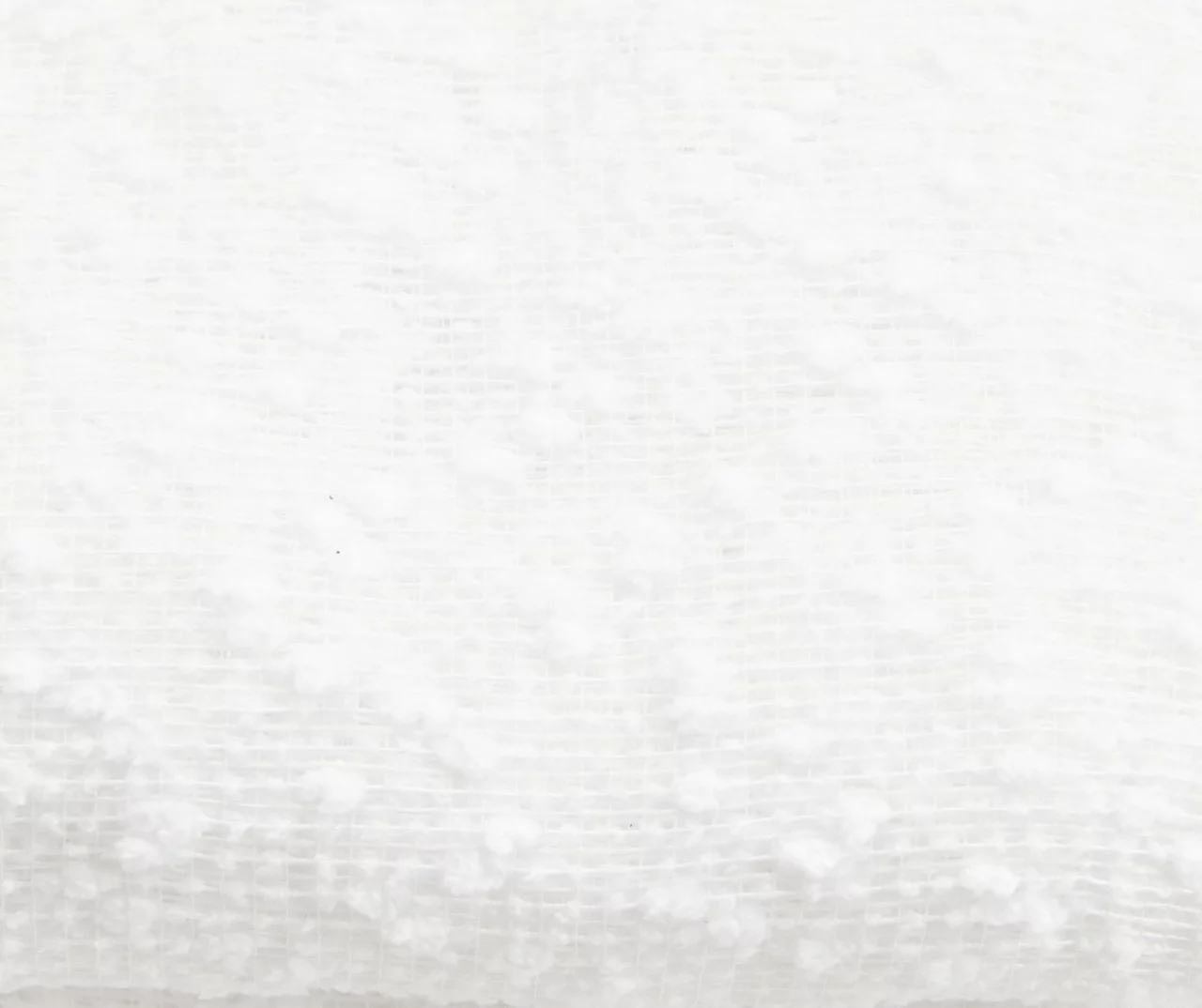 Tinsley White Boucle Light-Filtering Rod Pocket Curtain Panel, (84") 5 Tinsley White Boucle Light-Filtering Rod Pocket Curtain Panel, (84") - Image 5