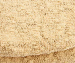 Tinsley Gold Boucle Light-Filtering Rod Pocket Curtain Panel, (84") 10 Tinsley Gold Boucle Light-Filtering Rod Pocket Curtain Panel, (84") -Cuisinart Store 810660793 A8 1