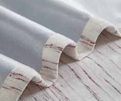 Maroon Chenille Grommet Curtain Panel Pair With Blackout Lining, (84") -Cuisinart Store 810663875 A5 3