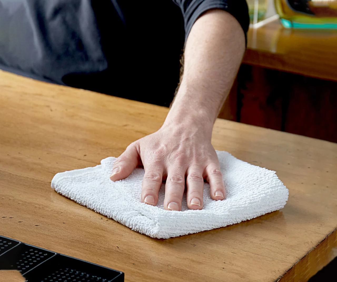 White Terry Bar Mop Towels, 12-Pack 3 White Terry Bar Mop Towels, 12-Pack - Image 3