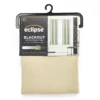 Green Blackout Rod Pocket Curtain Panel, (63")