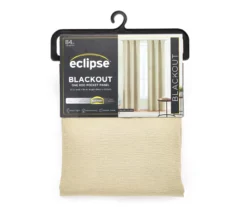 Green Blackout Rod Pocket Curtain Panel, (84")