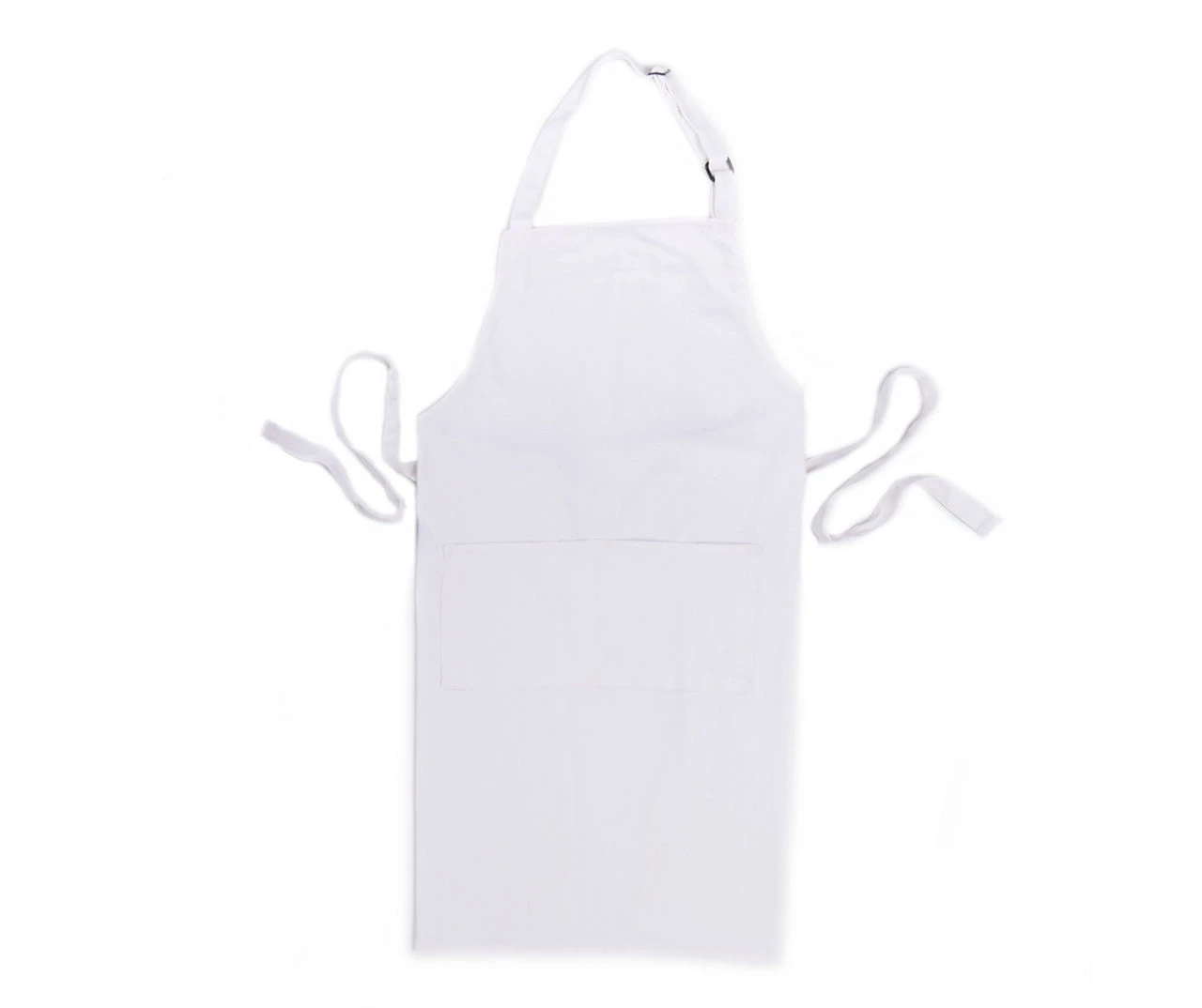 White Cotton Apron 1 White Cotton Apron