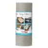 Light Gray Extra Thick Grip Ultra Shelf & Drawer Liner, (12" X 15')