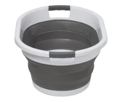 Dark Gray & White Collapsible Laundry Baskets, 2-Pack -Cuisinart Store 810669677 A0 3
