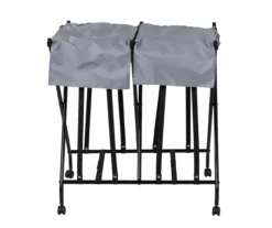 Black & Gray Double Bounce-Back Laundry Hamper -Cuisinart Store 810669700 A0 3