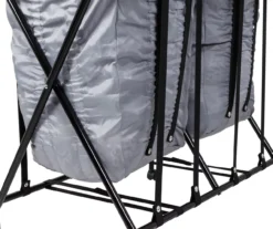 Black & Gray Double Bounce-Back Laundry Hamper -Cuisinart Store 810669700 A0 5