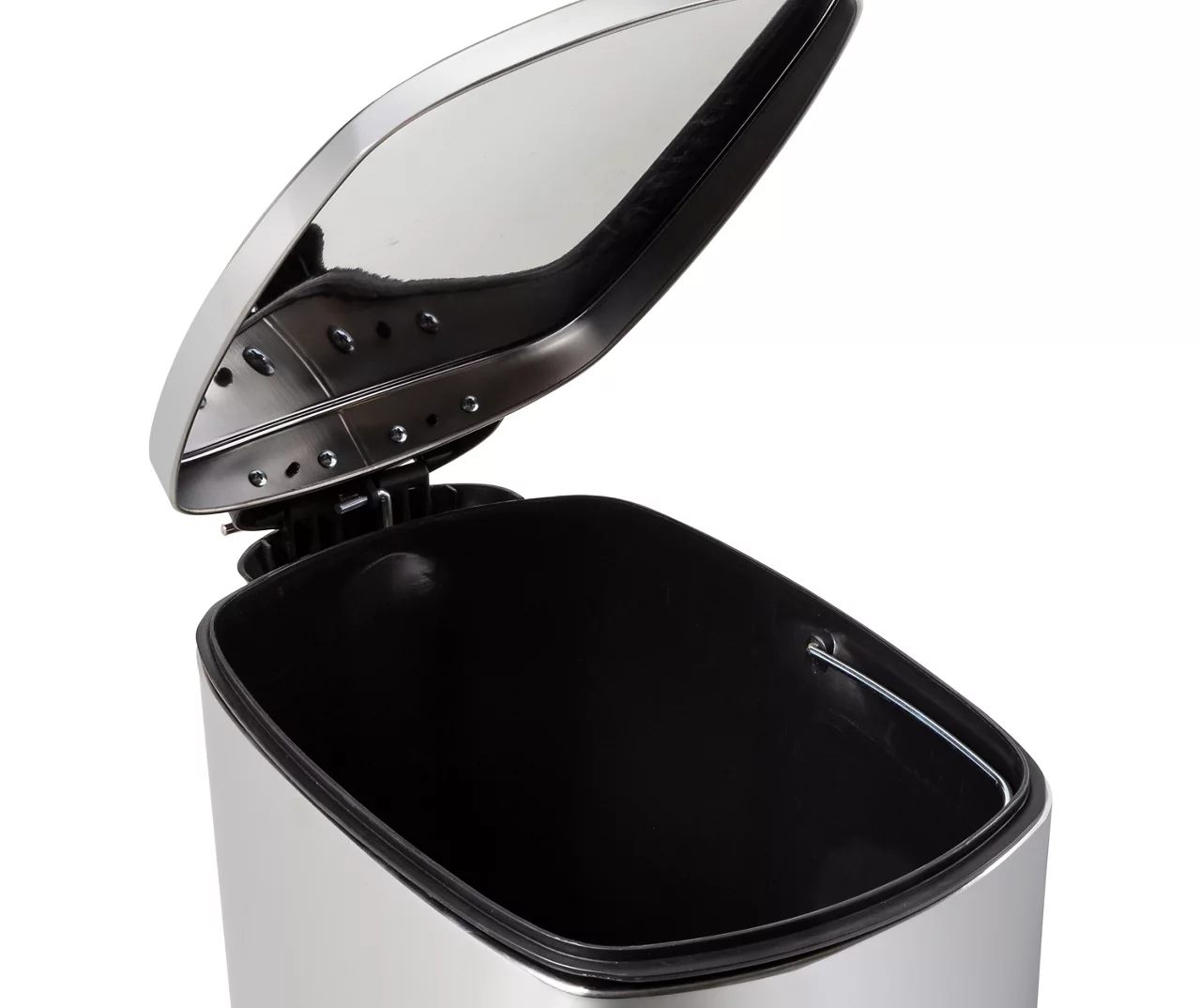 Stainless Steel 10.5-Gal. Pedal Soft-Close Slim Trash Can 4 Stainless Steel 10.5-Gal. Pedal Soft-Close Slim Trash Can - Image 4
