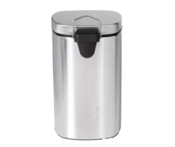 Stainless Steel 3-Gal. Rounded-Square Pedal Soft-Close Trash Can -Cuisinart Store 810669707 A0 4