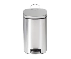 Stainless Steel 3-Gal. Rounded-Square Pedal Soft-Close Trash Can -Cuisinart Store 810669707 A0 6