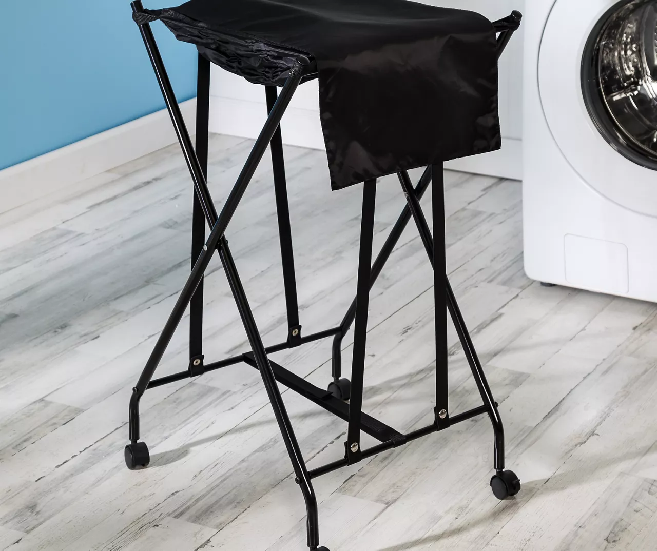 Black Bounce-Back Laundry Hamper 7 Black Bounce-Back Laundry Hamper - Image 7