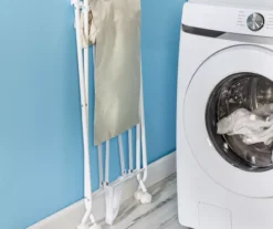 White & Beige Bounce-Back Laundry Hamper -Cuisinart Store 810669714 A0 5