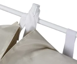 White & Beige Double Bounce-Back Laundry Hamper -Cuisinart Store 810669715 A0 6