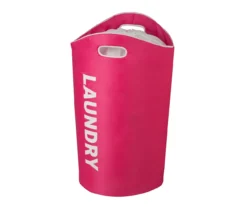 "Laundry" Pink Laundry Hamper -Cuisinart Store 810669718 A0 3