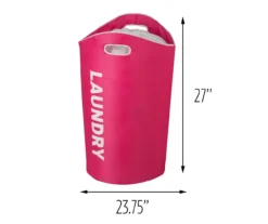 "Laundry" Pink Laundry Hamper -Cuisinart Store 810669718 A0 4