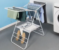 White Expandable Folding-Wing Drying Rack -Cuisinart Store 810669720 A0 6