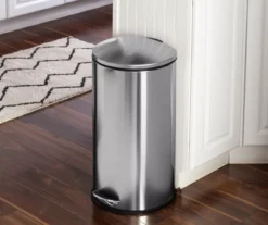 Stainless Steel 8-Gal. Semicircle Pedal Soft-Close Trash Can 14 Stainless Steel 8-Gal. Semicircle Pedal Soft-Close Trash Can -Cuisinart Store 810669724 A0 7