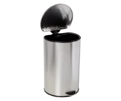 Stainless Steel 10.5-Gal. Semicircle Pedal Soft-Close Trash Can 10 Stainless Steel 10.5-Gal. Semicircle Pedal Soft-Close Trash Can -Cuisinart Store 810669728 A0 3