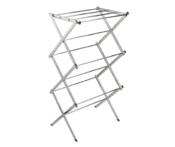 Chrome Slim-Profile Collapsible Drying Rack