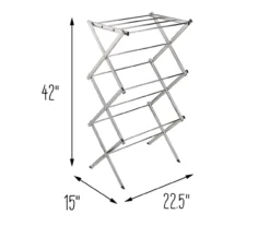 Chrome Slim-Profile Collapsible Drying Rack -Cuisinart Store 810669731 A0 9