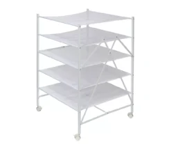 White 5-Tier Flat Drying Rack
